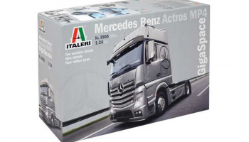 Mercedes Benz Actros MP4 Gigaspace (1:24) Model Kit Truck 3905 - Italeri
