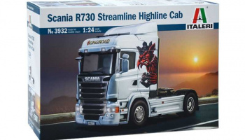 Scania R730 Streamline Highline Cab (1:24) Model Kit Truck 3932 - Italeri