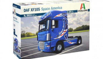 DAF XF105 Space America (1:24) - Italeri Model Kit Truck 3933