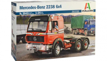 Mercedes-Benz 2238 6x4 (1:24) Italeri Model Kit Truck 3943