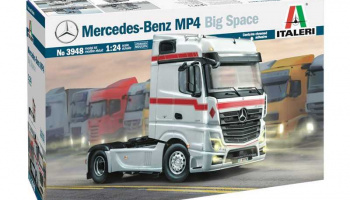 Mercedes-Benz MP4 Big Space (1:24) Model Kit Truck 3948 - Italeri