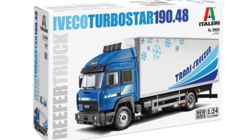 Model Kit truck 3964 - Iveco Turbostar 198.48 Special Reefer Truck (1:24) - Italeri