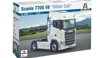 Scania S770 V8 "White Cab" (1:35) Model Kit truck 3965 - Italeri