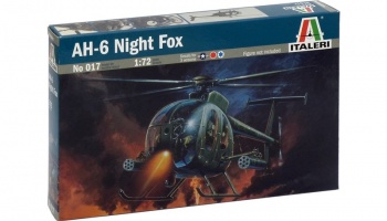 Model Kit vrtulník 0017 - AH-6 NIGHT FOX (1:72) - Italeri