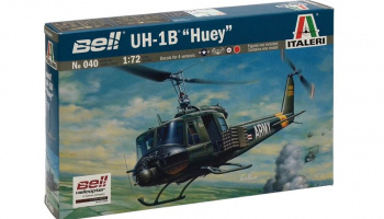 Model Kit vrtulník 0040 - UH-1B HUEY (1:72) - Italeri