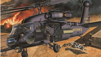 Model Kit vrtulník 12115 - AH-60L DAP (1:35) - Academy