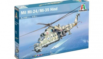 Model Kit vrtulník 1432 - Mil Mi-24 P /Mil Mi - 35 P (1:72) - Italeri
