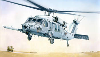 Model Kit vrtulník 2666 - MH-60K BLACKHAWK SOA (1:48) - Italeri