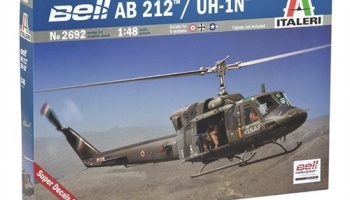 Model Kit vrtulník 2692 - AB 212 /UH 1N (1:48) - Italeri