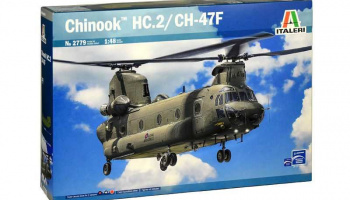 Model Kit vrtulník 2779 - CHINOOK HC.2 CH-47F (1:48) - Italeri