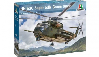 Model Kit vrtulník 91035 - HH-53C "Jolly Green Giant" (1:72) - Italeri