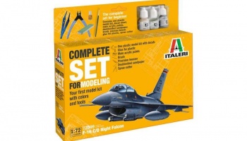 F-16 C/D Night Falcon (1:72) - Italeri