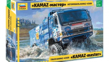 KAMAZ-43509 "KAMAZ-master" (1:72) - Zvezda