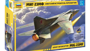 MIG-23 MF Soviet Interceptor (1:72) - Zvezda