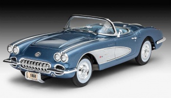 ModelSet auto 67037 - '58 Corvette Roadster (1:25) - Revell