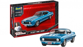 ModelSet auto 67694 - Fast & Furious 1969 Chevy Camaro Yenko (1:25) - Revell