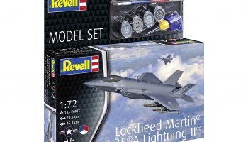 ModelSet letadlo 63799 - Lockheed Martin® F-35®A Lightning II® (1:72) - Revell