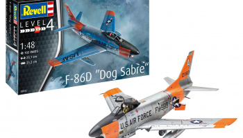 ModelSet letadlo 63832 - F-86D Dog Sabre (1:48) - Revell