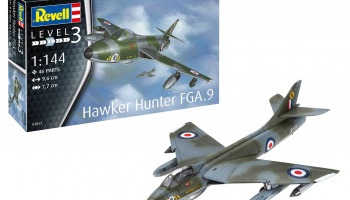 ModelSet letadlo 63833 - Hawker Hunter FGA.9 (1:72) - Revell