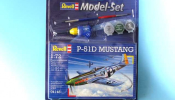 ModelSet letadlo 64148 - P-51D Mustang (1:72) - Revell