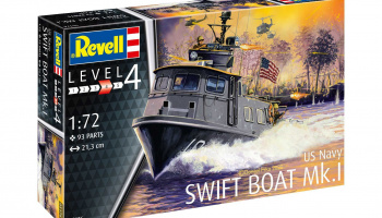 ModelSet loď - US Navy SWIFT BOAT Mk.I (1:72) - Revell