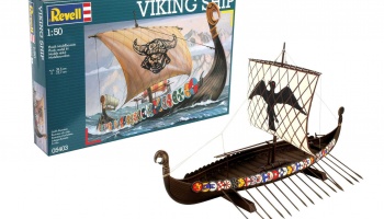 ModelSet loď - Viking Ship (1:50) - Revell