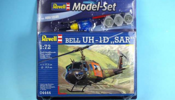 ModelSet vrtulník 64444 - Bell UH-1D "SAR" (1:72) - Revell
