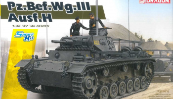 Modelkit tank 6844 - Pz.Bef.Wg.III Ausf. H (Samrt Kit) 1:35