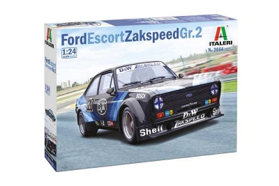 Model Kit auto 3664 - Ford Escort Zakspeed Gr. 2 (1:24) - Italeri