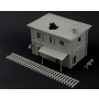 Model Kit diorama 6162 - RAIL STATION (1:72)