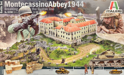 Model Kit diorama - Montecassino 1944: "Gustav" Line Batte (1:72) - Italeri