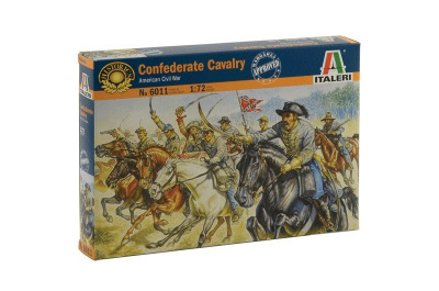 Model Kit figurky 6011 - CONFEDERATE CAVALRY (AMERICAN CIVIL WAR) (1:72) - Italeri