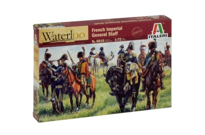 Model Kit figurky 6016 - FRENCH IMPERIAL GENERAL STAFF (NAP. WARS) (1:72) - Italeri