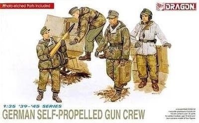 Model Kit figurky 6016 - GERMAN SELF-PROPELLED GUN CREW (1:35)