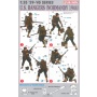 Model Kit figurky 6021 - U.S.RANGERS (NORMANDY 1944) (1:35)