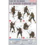 Model Kit figurky 6021 - U.S.RANGERS (NORMANDY 1944) (1:35)