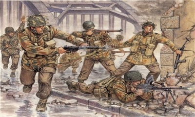 Model Kit figurky 6034 - WWII - BRITISH PARATROOPERS (1:72) - Italeri