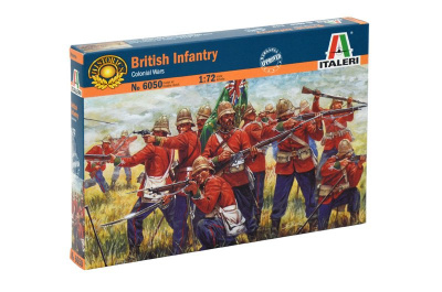 Model Kit figurky 6050 - ZULU WARS - BRITISH INFANTRY (1:72) - Italeri