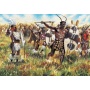 Model Kit figurky 6051 - ZULU WARRIORS (ZULU WAR) (1:72) - Italeri