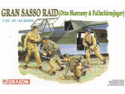 Model Kit figurky 6094 - GRAN SASSO RAID (1:35) – Dragon