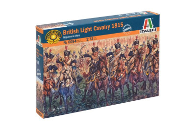 Model Kit figurky 6094 - NAPOLEONIC WARS - BRITISH LIGHT CAVALRY 1815 (1:72)