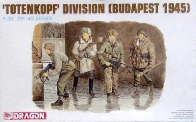 Model Kit figurky 6095 - "TOTENKOPF" DIVISION (BUDAPEST 1945) (1:35) - Dragon