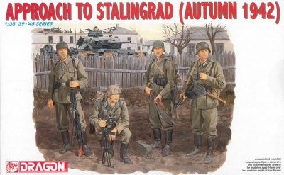 Model Kit figurky 6122 - APPROACH TO STALINGRAD (AUTUMN 1942) (1:35) - Dragon