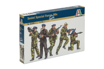 Model Kit figurky 6169 - Soviet Special Forces "SPETSNAZ" (1980s) (1:72) - Italeri
