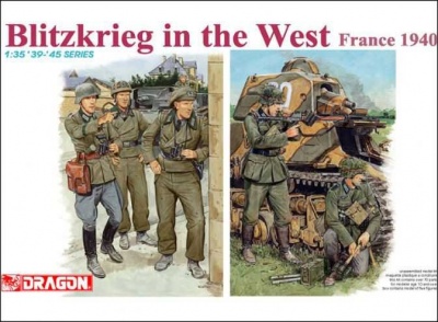 Model Kit figurky 6347 - BLITZKRIEG IN THE WEST (FRANCE 1940) (1:35) -Dragon