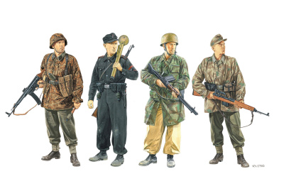 Model Kit figurky 6694 - DEFENSE OF THE REICH (1:35) - Dragon
