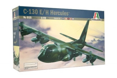 Model Kit letadlo 0015 - C-130 E/H HERCULES (1:72) - Italeri