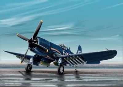 Model Kit letadlo 0062 - F4U-4B CORSAIR (1:72) - Italeri