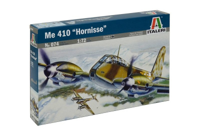Model Kit letadlo 0074 - ME 410 "HORNISSE" (1:72) - Italeri
