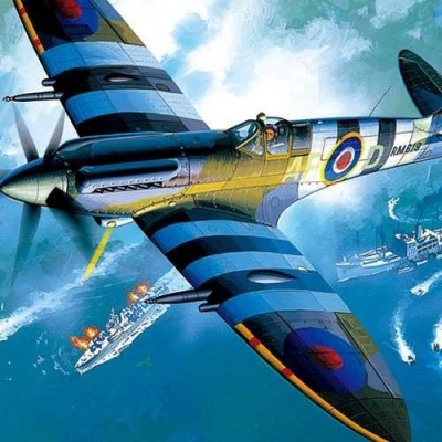 Model Kit letadlo 12274 - SPITFIRE MK.XIV-C (1:48)